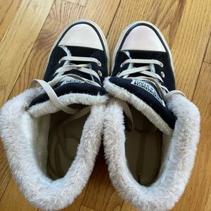 Converse Winter style.